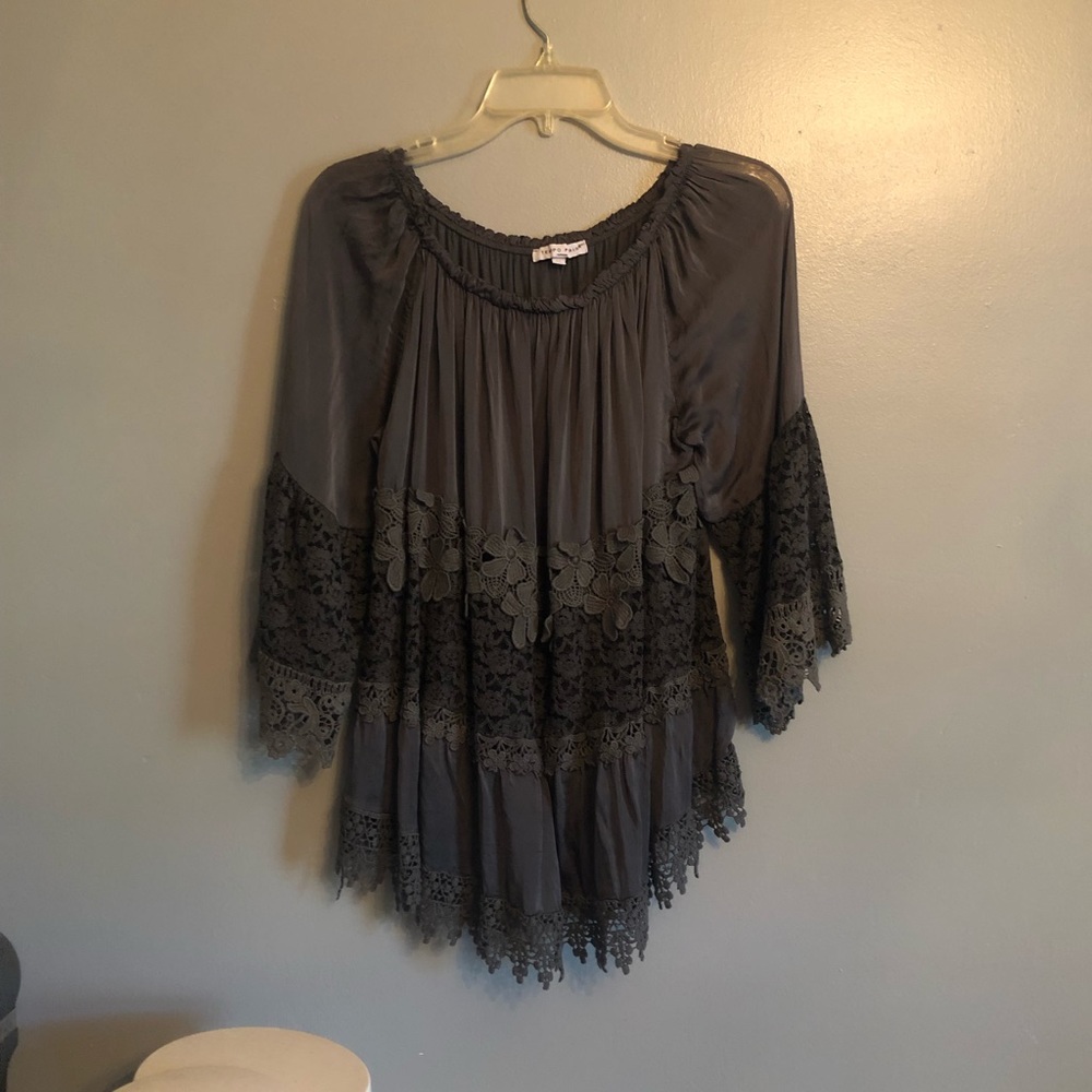 Tempo Paris silk top